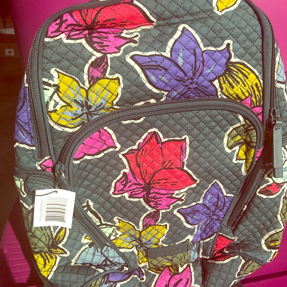NWT Falling Flowers (Retired) Hadley Backpack